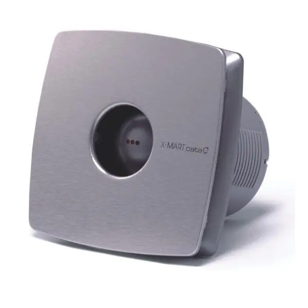 CATA X-mart 12 H inox - nástěnný ventilátor, vlhkostní automatika, doběhový časovač, nerez (01054000) Odeslání Ihned