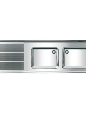 Alleen Vandaag MAXIMA MAXS217-200 - živnostenský dřez 200x60 cm, odkapová deska vlevo (2000057710)