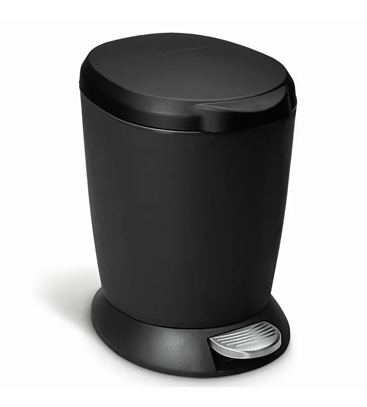 Op = Op Pedálový odpadkový koš Simplehuman - 6 l, černý plast (CW1319)
