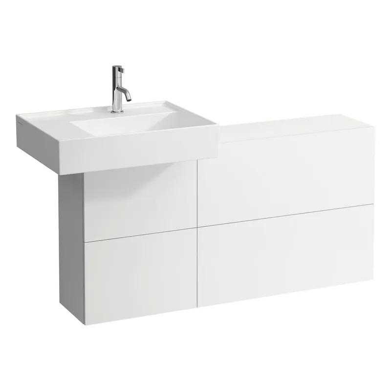 Kartell by Laufen - skříňka 120x27 pod umyvadlo H810334, H810335, H810338, H810339, H813332, H813333, H815331, bílá matná (H4082910336401) Hoge Kwaliteit