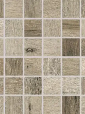 Saloon - dlaždice mozaika 5x5 tmavě hnědá (DDM06748) Vysoce Kvalitní