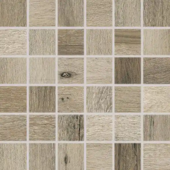 Saloon - dlaždice mozaika 5x5 tmavě hnědá (DDM06748) Vysoce Kvalitní