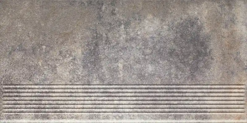 Viano grys stopnica prosta - schodovka 30x60 šedá (151729) Populair