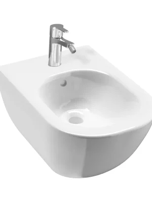 Mio - závěsný bidet, bez postranních otvorů pro přívod vody vlevo a vpravo (H8317120003021) Nejprodávanější
