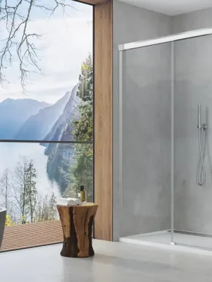 Aanbieding CAW2 - pevná stěna samostatná s posuvným dílem levá 110 cm (CAW2G110)