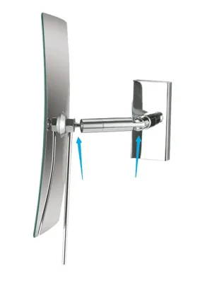 Actieprijs Kosmetické zrcátko s kloubem 360°, 245x130 mm (116201222)