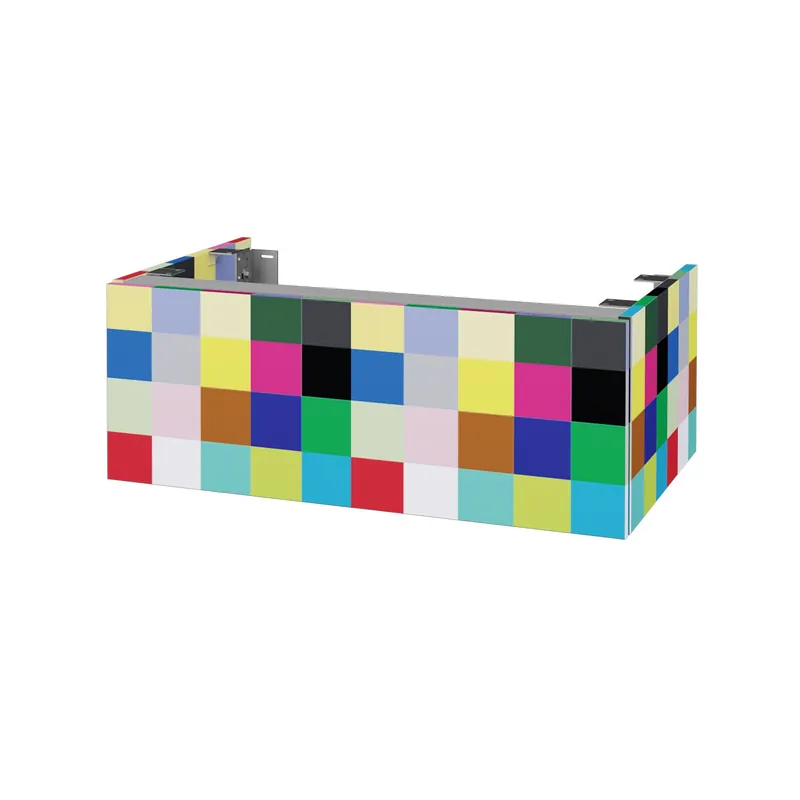 Finale Výprodej DSD SZZ1 80 - doplňková skříňka 80 cm, výška 30 cm, s výřezem, CS III (DSD SZZ1 080 VYR CS III)