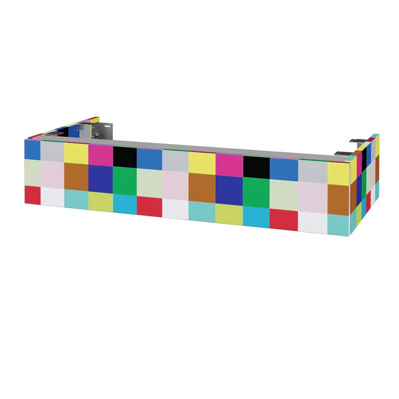 DSD SZZ 100 - doplňková skříňka 100 cm, výška 20 cm, s výřezem, CS III (DSD SZZ 100 VYR CS III) Časově Omezené