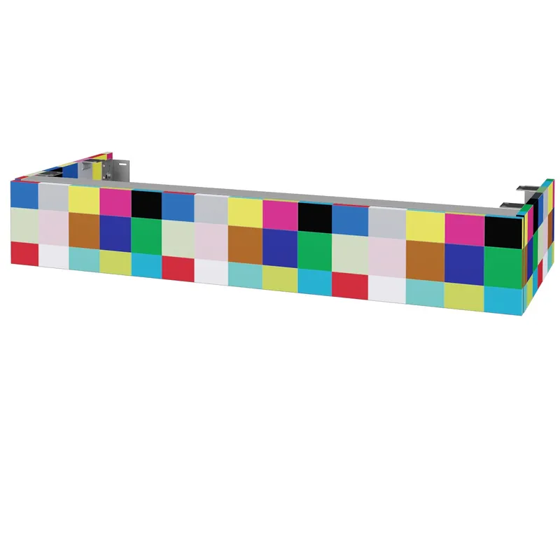 Omezená Nabídka DSD SZZ 120 - doplňková skříňka 120 cm, výška 20 cm, s výřezem, CS III (DSD SZZ 120 VYR CS III)
