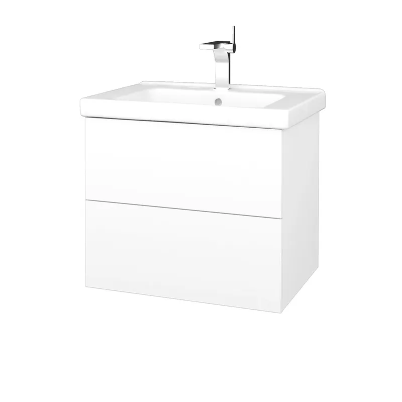 Variante SZZ2 65 - skříňka s umyvadlem Harmonia 65 cm, 2 zásuvky, závěsná, CS II (VAR010 SZZ2 065 CSII) Bezpečná Platba