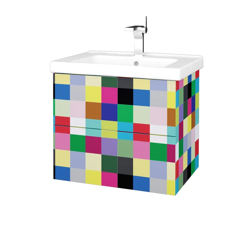 Denní Nabídka Variante SZZ2 65 - skříňka s umyvadlem Harmonia 65 cm, 2 zásuvky, závěsná, CS III (VAR010 SZZ2 065 CSIII)