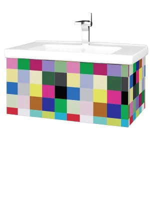 Variante SZZ 80 - skříňka s umyvadlem Harmonia 80 cm, 1 zásuvka, závěsná, CS III (VAR011 SZZ 080 CSIII) Ihned K Objednání