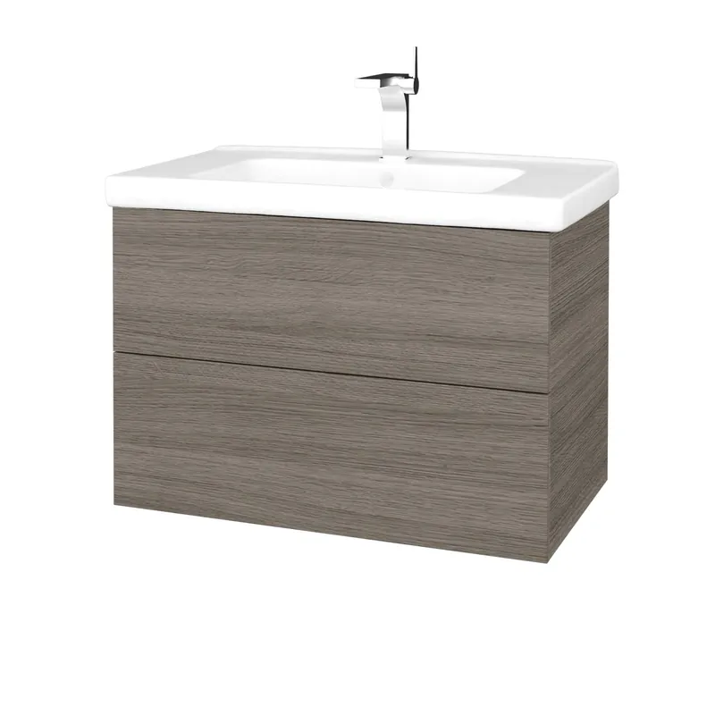 Variante SZZ2 80 - skříňka s umyvadlem Harmonia 80 cm, 2 zásuvky, závěsná, CS I (VAR011 SZZ2 080 CSI) Cenově Výhodný
