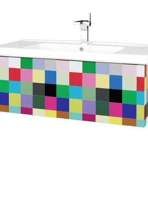 Horká Nabídka Variante SZZ 100 - skříňka s umyvadlem Harmonia 100 cm, 1 zásuvka, závěsná, CS III (VAR012 SZZ 100 CSIII)