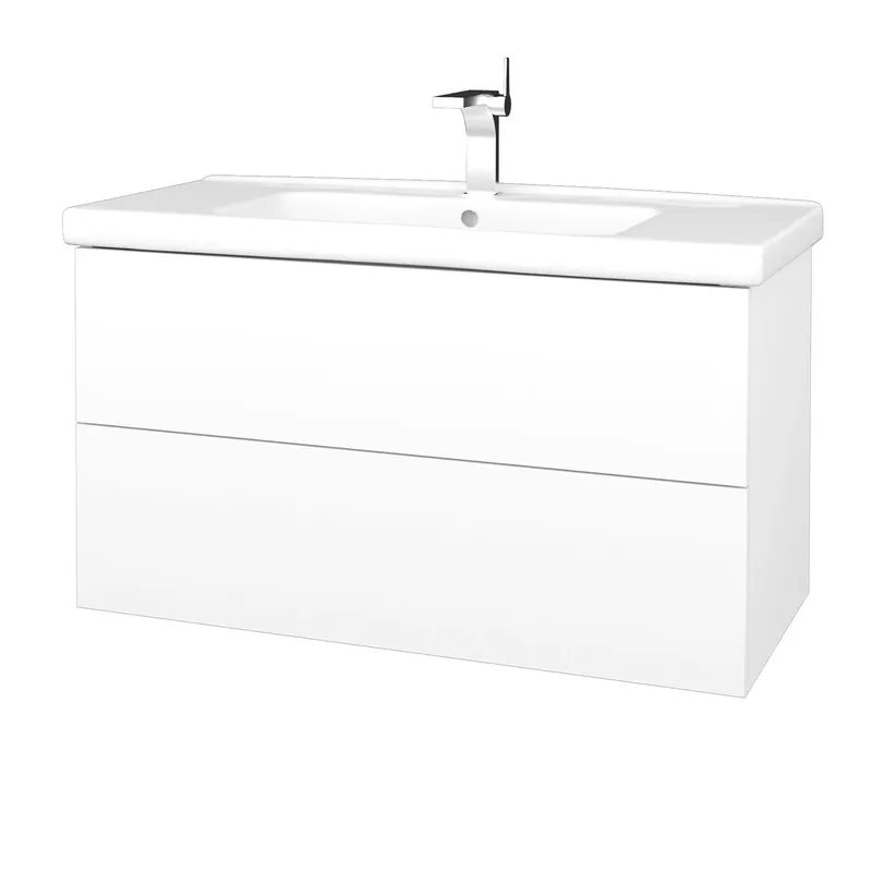 Výprodej Variante SZZ2 100 - skříňka s umyvadlem Harmonia 100 cm, 2 zásuvky, závěsná, CS II (VAR012 SZZ2 100 CSII)