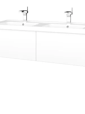 Variante SZZ2 125 - skříňka s umyvadlem Harmonia 125 cm, 2 zásuvky, závěsná, CS II (VAR013 SZZ2 125 CSII) Ihned K Objednání