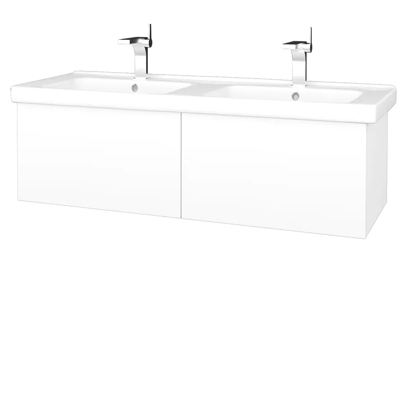 Variante SZZ2 125 - skříňka s umyvadlem Harmonia 125 cm, 2 zásuvky, závěsná, CS II (VAR013 SZZ2 125 CSII) Ihned K Objednání