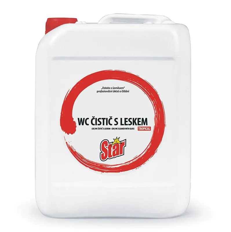 Betaalbaar STAR WC čistič s leskem tropical, 5l (21G.03346)
