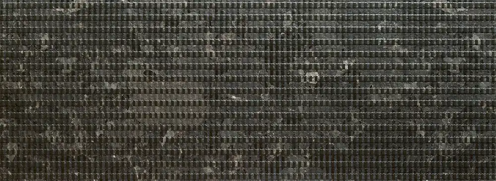Bestel Nu Scoria black str - obkládačka rektifikovaná 32,8x89,8 černá (6004355)