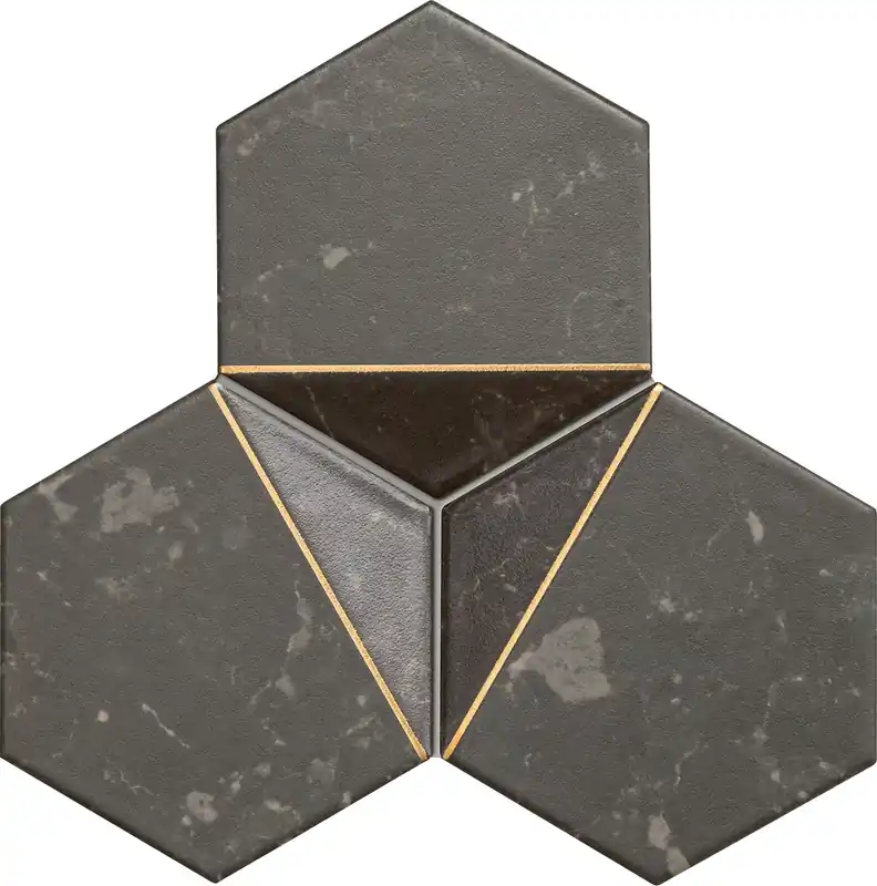 Koopje Scoria black 1 - obkládačka mozaika 19,2x16,5 černá (6004358)