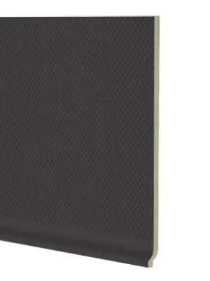 Sezónní Sleva Color Two (RAL 0004000) - sokl s požlábkem 20x20 šedá matná, R10 B (GST1K248)