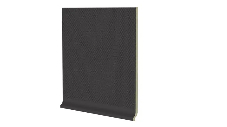 Sezónní Sleva Color Two (RAL 0004000) - sokl s požlábkem 20x20 šedá matná, R10 B (GST1K248)