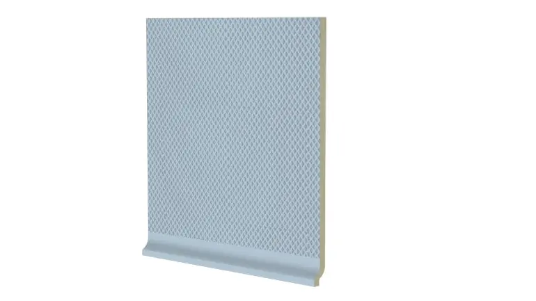Denní Nabídka Color Two (RAL 2408015) - sokl s požlábkem 20x20 modrá matná, R10 B (GST1K003)