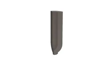 Horká Nabídka Taurus Color (07 S Dark Grey) - vnitřní roh sokl 2,3x8 cm tmavě šedá (TSIRH007)
