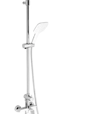 Sprchová souprava + sprchová baterie s horním vývodem 38062, bílá (SET070/38,1) Exclusieve Akce