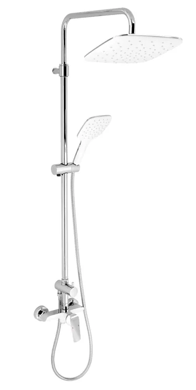 Sprchová souprava + sprchová baterie s horním vývodem 38062, bílá (SET070/38,1) Exclusieve Akce