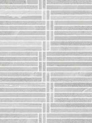 Beperkte Voorraad Mosaico Trex Grey - obkládačka mozaika 30x30 šedá mat (Mosaico Trex Grey 30x30)