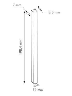 Výprodej IN Mattone Stick RAL 0405040 - dlaždice bombato 1,2x20 oranžová matná (0011L09)
