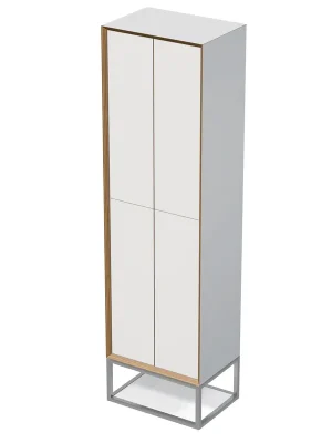 Alleen Vandaag OXO multi - skříňka vysoká 178x50 cm, 4 dveře, závěsná (OXO MULTI OALU SV 50 4D)