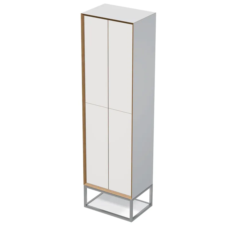 Alleen Vandaag OXO multi - skříňka vysoká 178x50 cm, 4 dveře, závěsná (OXO MULTI OALU SV 50 4D)
