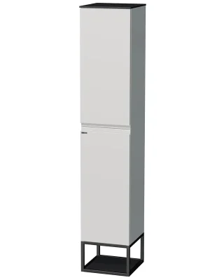 Actieprijs Tara - skříňka vysoká pravá 183x35 cm, 2 dveře, závěsná (TA OALU SV 35 2D P)