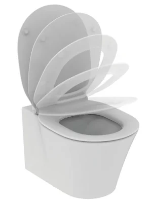 Aanbieding Connect Air - závěsný klozet s Aquablade technologií, včetně sedátka (E008701)