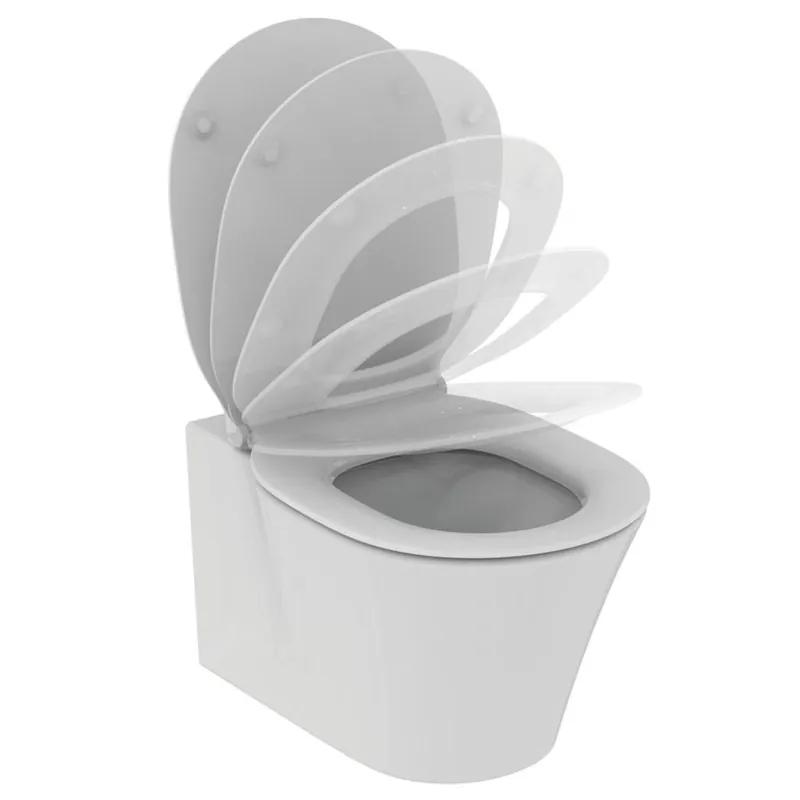 Aanbieding Connect Air - závěsný klozet s Aquablade technologií, včetně sedátka (E008701)
