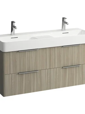 Veilige Betaling Base - skříňka 118x39 pod dvojumyvadlo H814282, světlý jilm (H4025341102621)